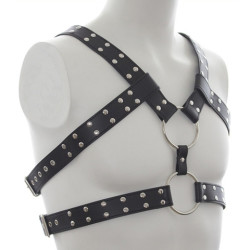 Generique Harnais Double Belt Simili noir